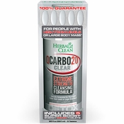Herbal Clean Detox, QCarbo Clear 20 Strawberry-Mango, 20 oz