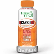 Herbal Clean Detox, QCarbo Liquid Orange, 16 oz