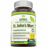 Herbal Secrets by Amazing Nutrition, St. John's Wort, 180 Veggie Capsules