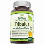 Herbal Secrets by Amazing Nutrition, Tribulus 630 mg, 120 Veggie Capsules