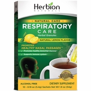 Herbion, Respiratory Care Herbal Granules - Lemon Flavor, 10 Sachets