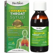Herbion, Sugar Free Throat Syrup, 5 oz