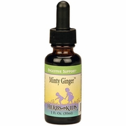 Herbs For Kids, Minty Ginger Blend Alcohol-Free, 1 oz