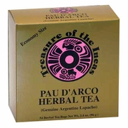 Hobe Labs, Pau D'Arco Herbal Tea, 54 Tea Bags