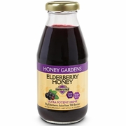Honey Gardens, Elderberry Honey Immune Drink Liquid, 10 oz