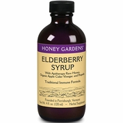 Honey Gardens, Elderberry Syrup, 4 oz