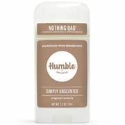 Humble Brands, Aluminum-Free Original Formula Deodorant, Simply Unscented, 2.5 oz