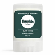 Humble Brands, Aluminum-Free Original Formula Deodorant Travel Size, Black Spruce, 0.5 oz