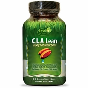 Irwin Naturals, CLA Lean, Body Fat Reduction, 80 Liquid Softgels
