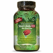 Irwin Naturals, Steel Libido RED, Nitric-Oxide Boost, 75 Liquid Softgels