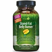 Irwin Naturals, Stored-Fat Belly Burner, Value Size, 100 Liquid Soft-Gels