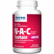 Jarrow Formulas, N-A-C (N-Acetyl-L-Cysteine) Sustain, 60 Tablets