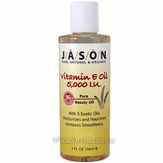 Jason Natural, Vitamin E Oil 5000 IU Pure Beauty Oil, 4 oz