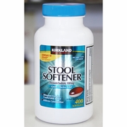 Kirkland Signature, Stool Softener, Docusate Sodium 100 mg, 400 Softgels
