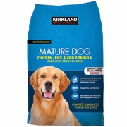 Kirkland Signature, Super Premium Mature Dog Food - Chicken, Rice & Egg Formula, 40 lb