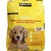 Kirkland Signature, Super Premium Puppy Dog Food, Chicken, Rice & Vegetable Formula, 20 lb