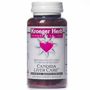Kroeger Herb, Candida Liver Care, 100 Vegetarian Capsules