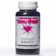 Kroeger Herb, Serenity, Relaxation Formula, 100 Vegetarian Capsules