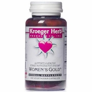 Kroeger Herb, Women's Gold, Herbal Formula, 100 Vegetarian Capsules