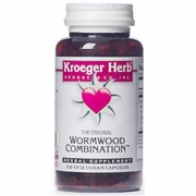 Kroeger Herb, Wormwood Combination, 100 Vegetarian Capsules