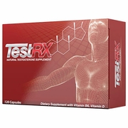 Leading Edge Health, TestRX, Natural Testosterone Supplement, 120 Capsules