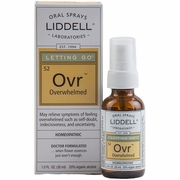 Liddell Laboratories, Letting Go Overwhelmed Homeopathic Spray, 1 oz