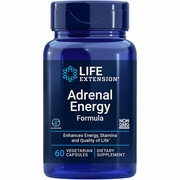 Life Extension, Adrenal Energy Formula, 60 Vegetarian Capsules