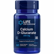 Life Extension, Calcium D-Glucarate 200 mg, 60 Vegetarian Capsules