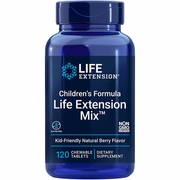 Life Extension, Children's Formula Life Extension Mix, 120 Chewable Tablets