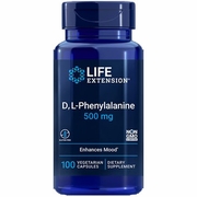 Life Extension, D, L-Phenylalanine 500 mg, 100 Vegetarian Capsules