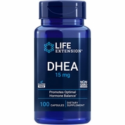 Life Extension, DHEA 15 mg, 100 Capsules