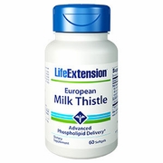 Life Extension, European Milk Thistle, 60 Softgels