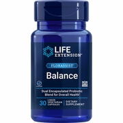 Life Extension, FLORASSIST Balance, Probiotic Blend for Overall Health, 30 Liquid Vegetarian Capsules
