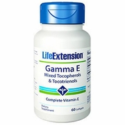 Life Extension, Gamma E Mixed Tocopherols & Tocotrienols, 60 Softgels