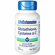 Life Extension, Glutathione, Cysteine & C, 100 Vegetarian Capsules