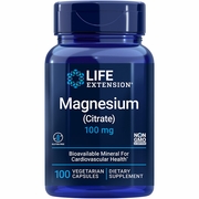 Life Extension, Magnesium (Citrate) 100 mg, 100 Vegetarian Capsules