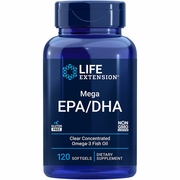 Life Extension, Mega EPA/DHA 360/240 mg, 120 Softgels