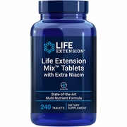 Life Extension, Mix Tablets with Extra Niacin, Multi-Nutrient Formula, 240 Tablets