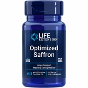 Life Extension, Optimized Saffron, 60 Vegetarian Capsules