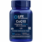 Life Extension, Super-Absorbable CoQ10 Ubiquinone with d-Limonene 100 mg, 60 Softgels