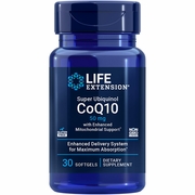 Life Extension, Super Ubiquinol CoQ10 50 mg with Enhanced Mitochondrial Support, 30 Softgels