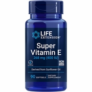 Life Extension, Super Vitamin E 268 mg (400 IU), 90 Softgels