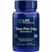 Life Extension, Two-Per-Day Multivitamin, High Potency, Value Size, 120 Tablets