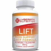 Lyberate Nutrition, Lift, Mood Support 5-HTP Formula, 120 Capsules