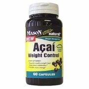 Mason Natural, Acai Green Tea Weight Control, 60 Capsules