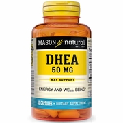 Mason Natural, Dhea 50 mg, 30 Capsules