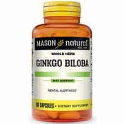 Mason Natural, Ginkgo Biloba, 60 Capsules