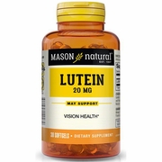 Mason Natural, Lutein 20 mg, 30 Softgels
