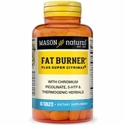 Mason Natural, Super Fat Burner Plus Super Citrimax, 60 Tablets