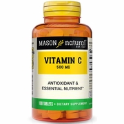 Mason Natural, Vitamin C 500 mg, 100 Tablets